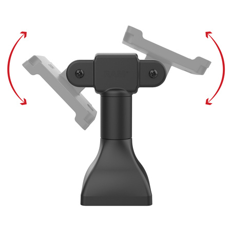 RAM® 7" Pedestal Mount with Dual 100mm VESA Adapters