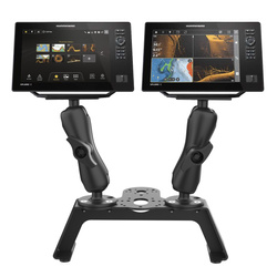 RAM® Fishfinder Deck Kit with Dual Humminbird Helix 8-10 & XPLORE Mount