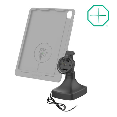 GDS® Uni-Conn™ Zasilana stacja dokująca uchylno-obrotowa z PoE + dane