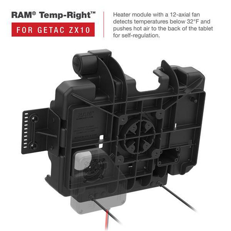 RAM® Power + Dual USB Data Dock dla Getac ZX10