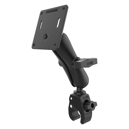 RAM® Tough-Claw™ Small Clamp Mount with 75x75mm VESA Plate - Medium