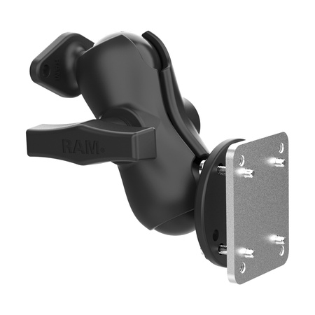 Mocowanie RAM® do deski rozdzielczej z płytką nośną i płytką diamentową - rozmiar C krótki