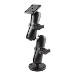 RAM® Double Ball Mount with Double Ball Adapter and AMPS Plate