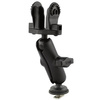 RAM® Track Ball™ Double Ball Mount do serii Lowrance Hook² & Reveal