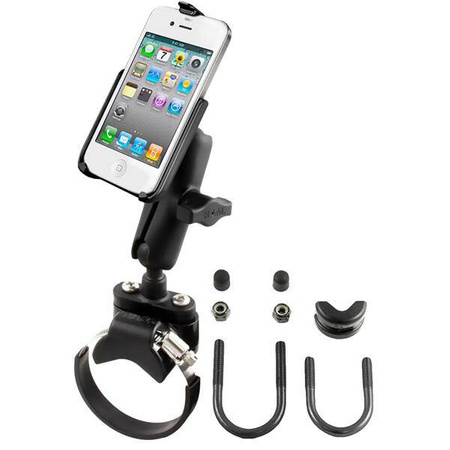 Uchwyt RAM® ATV/UTV z podwójną kulą do Apple iPhone 4 i 4S