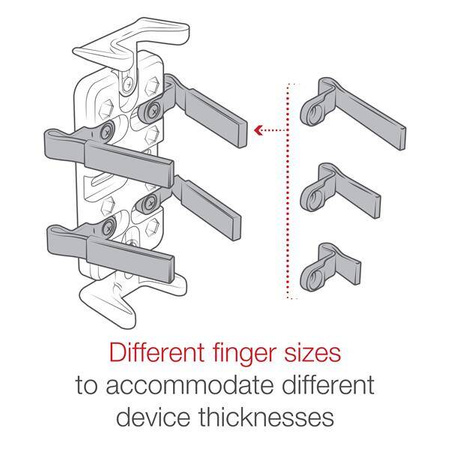 RAM® Finger-Grip™ Uniwersalny uchwyt na GPS i radio