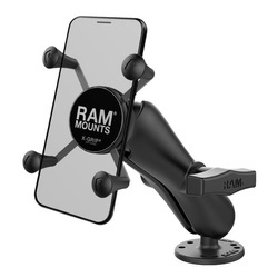 Uchwyt na telefon RAM® X-Grip® z płaskim mocowaniem powierzchniowym