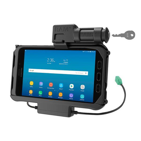 RAM® Key Locking Power + Data Dock dla tabletów Samsung Tab Active5 i 3