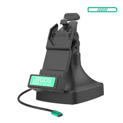 GDS® Uni-Conn™ uchylno-obrotowa stacja dokująca z USB-C + dane