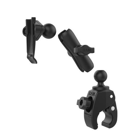 RAM® Tough-Claw™ Small Clamp Mount z uchwytem Garmin Spine Clip