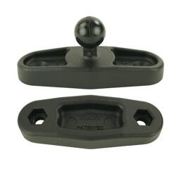 RAM® Square Post Clamp Base for Posts up to 3" Wide Without Hardware