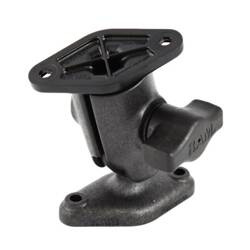 RAM® Composite Single Ball Mount z diamentową płytką