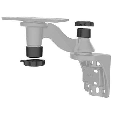 Zestaw zabezpieczający RAM® Pin-Lock™ do pojedynczych zakrzywionych wahaczy