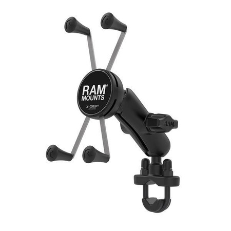 RAM® X-Grip® Duży uchwyt na telefon z podstawą U-Bolt na kierownicę - średni