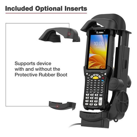 RAM® Powered Dock for Zebra MC9400 & MC9300