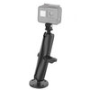 RAM® Drill-Down Mount z ramieniem z podwójnym gniazdem i adapterem kamery sportowej