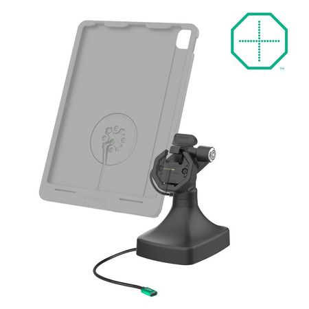 GDS® Uni-Conn™ Zasilana stacja dokująca z blokadą pochylenia i obrotu z USB-C + dane