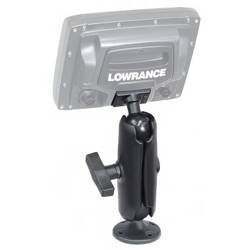 RAM® Composite Double Ball Mount dla Lowrance Elite-5, Mark-5 + More