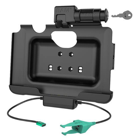 RAM® Locking USB-C Powered Dock + USB-C & USB-A Data dla Tab Active4 Pro
