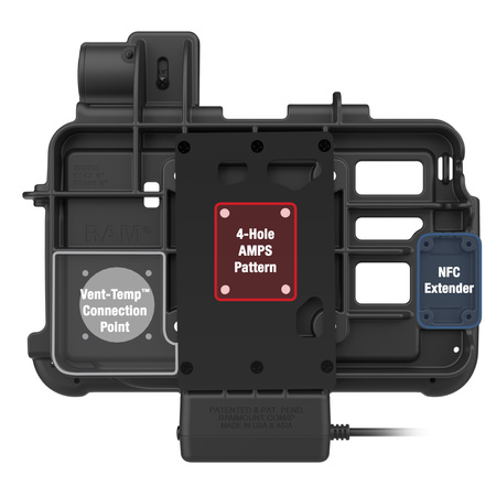 RAM® Thin-Dock™ dla Zebra ET401 i ET4x 8"