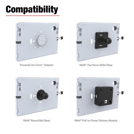 RAM® Safe-Case™ for Samsung Galaxy Tab S9 & S9 FE - Gray