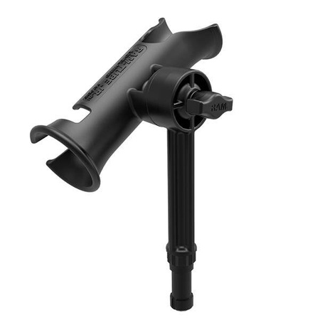 Uchwyt na wędki RAM® Tube Jr.™ z 6-calowym słupkiem wielowypustowym