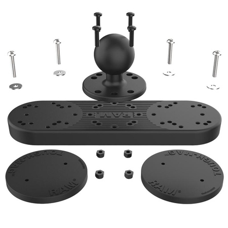 RAM® Tough-Mag™ Podwójna magnetyczna podstawa kulkowa