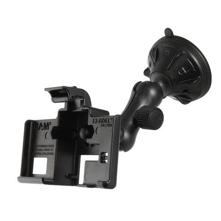Niskoprofilowy uchwyt przyssawkowy RAM® Twist-Lock™ do Garmin nuvi 3450 i więcej