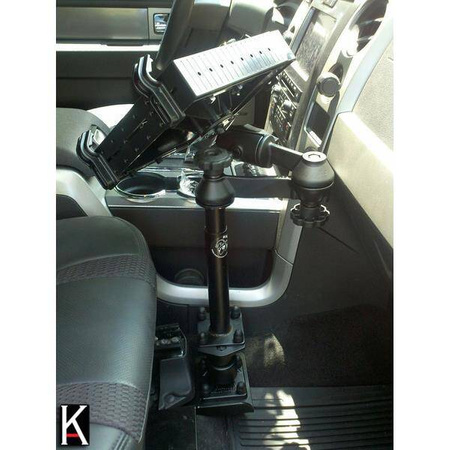 RAM® Uchwyt na laptopa z Adjust-A-Pole™ dla '04-14 Ford F-150 + więcej