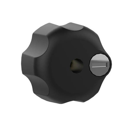 RAM® Key Lock Knob with Steel Insert for B Size Socket Arms
