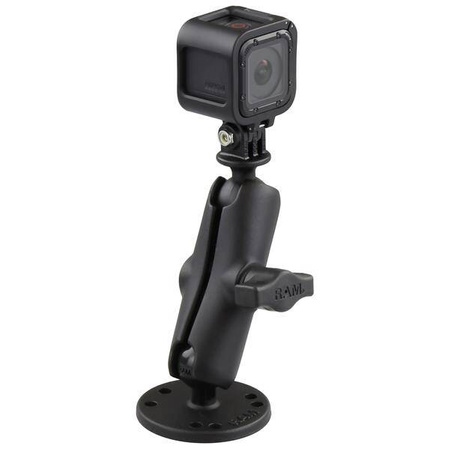 RAM® Drill-Down Mount with Universal Action Camera Adapter