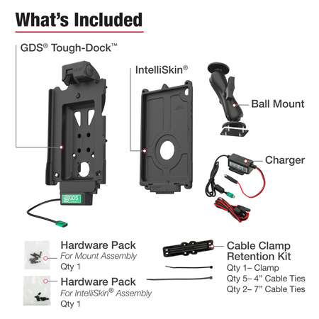 GDS® Tough-Dock™ Vehicle Bundle for Samsung Tab A9+