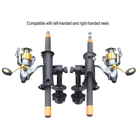 RAM® Tube Jr.™ Rod Holder with Round Flush Base