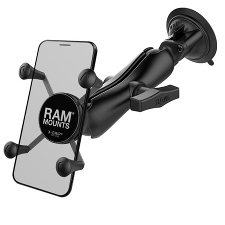 Uchwyt na telefon RAM® X-Grip® z przyssawką RAM® Twist-Lock™ - rozmiar C