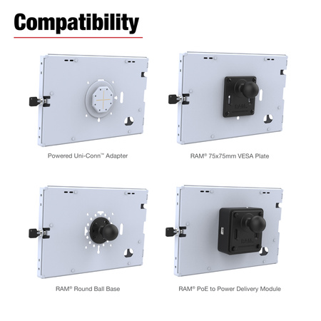 RAM® Safe-Case™ for Zebra ET4x 10" Tablet - Gray