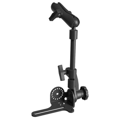 RAM® Pod HD™ Vehicle Mount with 12" Aluminum Rod and Double Socket Arm