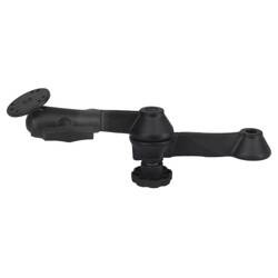 RAM® 12-calowe podwójne ramię wahadłowe z okrągłą płytą