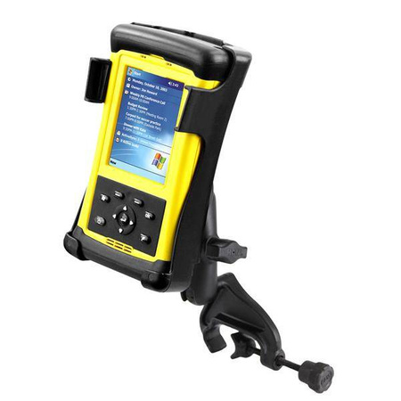 RAM® Double Ball Yoke Clamp Mount for Trimble TDS Recon