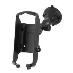 Niskoprofilowy uchwyt przyssawkowy RAM® Twist-Lock™ do Garmin GPS 72, 76 i więcej