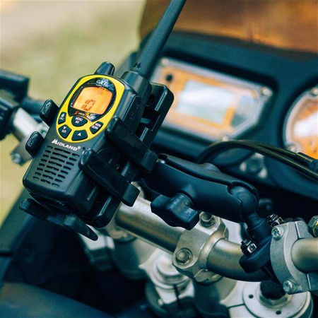 Uniwersalne mocowanie RAM® Finger-Grip™ ze śrubą U-Bolt na kierownicę