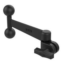 Przedłużenie ramienia wahacza RAM® z otworem 1/2" NPT i adapterem z podwójną kulą