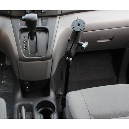 Uchwyt samochodowy RAM® Pod HD™ z aluminiowym prętem 12" i okrągłą płytką