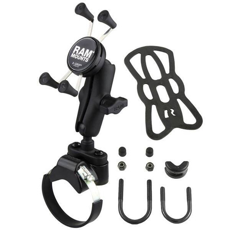 Uchwyt na telefon RAM® X-Grip® z podstawą szyny ATV/UTV