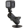 RAM® Flex Adhesive Double Ball Mount with Action Camera Adapter