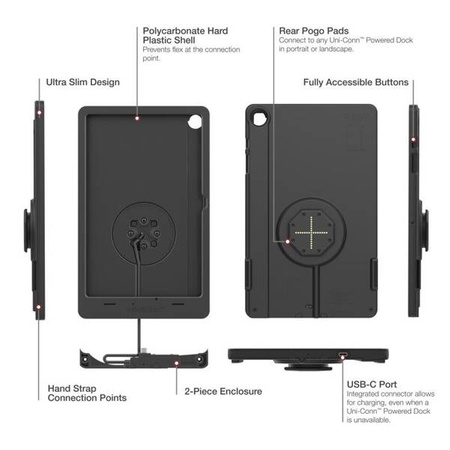 IntelliSkin® Thin-Case™ for Samsung Tab A9+ (Rear Pogo Pads)