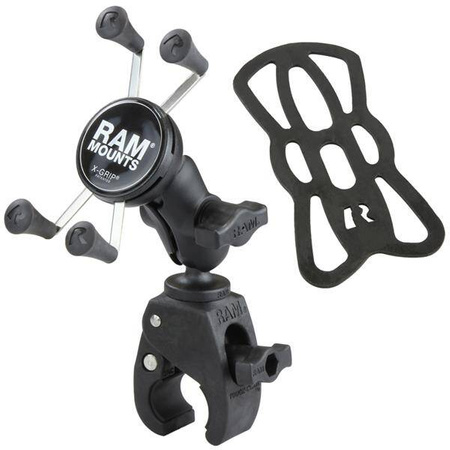 RAM® X-Grip® Phone Mount with RAM® Tough-Claw™ Small Clamp Base - Short