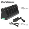 GDS® Uni-Conn™ 6-Port Power + RJ45 Dock for Tablets with IntelliSkin®