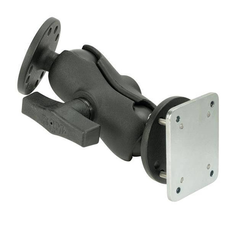 RAM® Drill-Down Dashboard Mount with Backing Plate - C Size Short