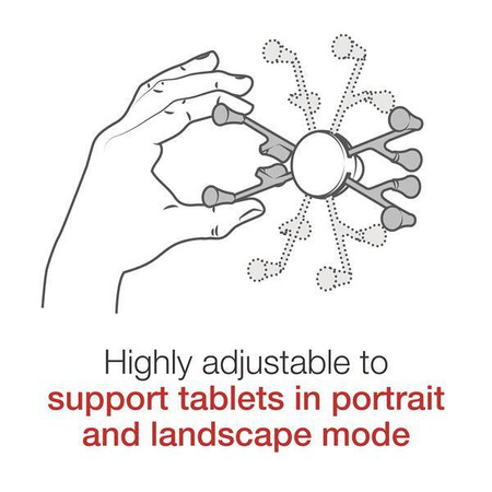RAM® X-Grip® with RAM® Twist-Lock™ Suction Cup Mount for 7"-8" Tablets