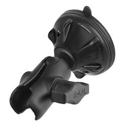 RAM® Twist-Lock™ Mała podstawa przyssawki z ramieniem z podwójnym gniazdem